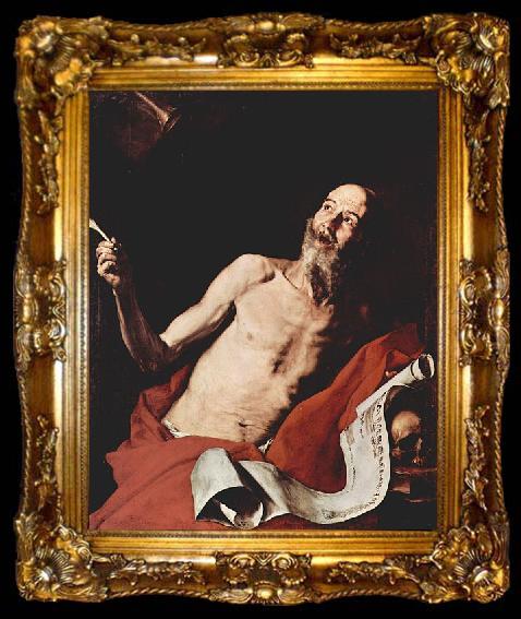 framed  Jusepe de Ribera Hieronymus, ta009-2